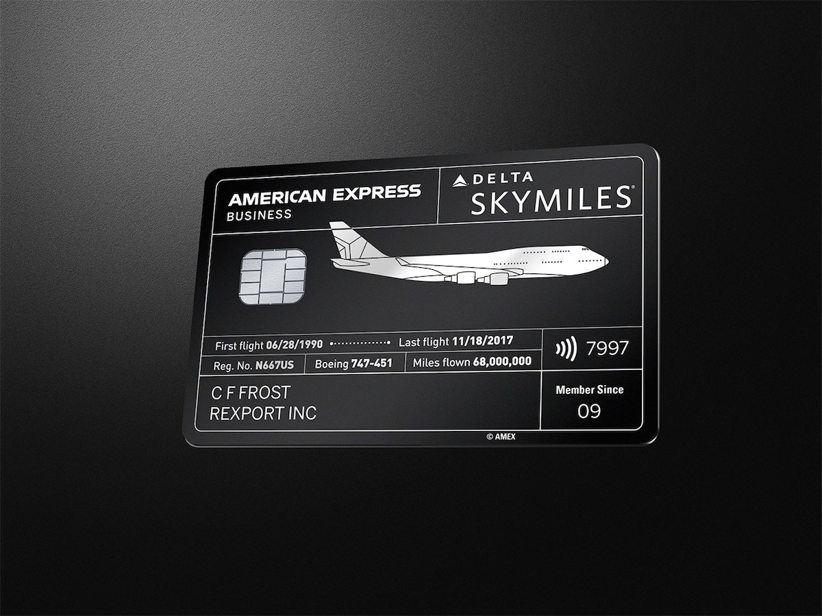 Swoon: Delta Amex Made From Retired Boeing 747