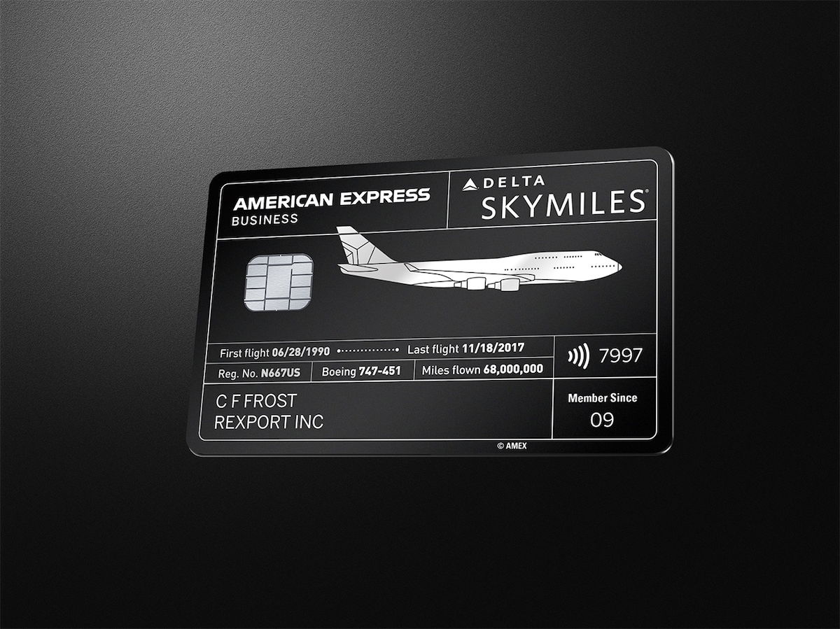 Swoon: Delta Amex Made From Retired Boeing 747 - One Mile at a Time