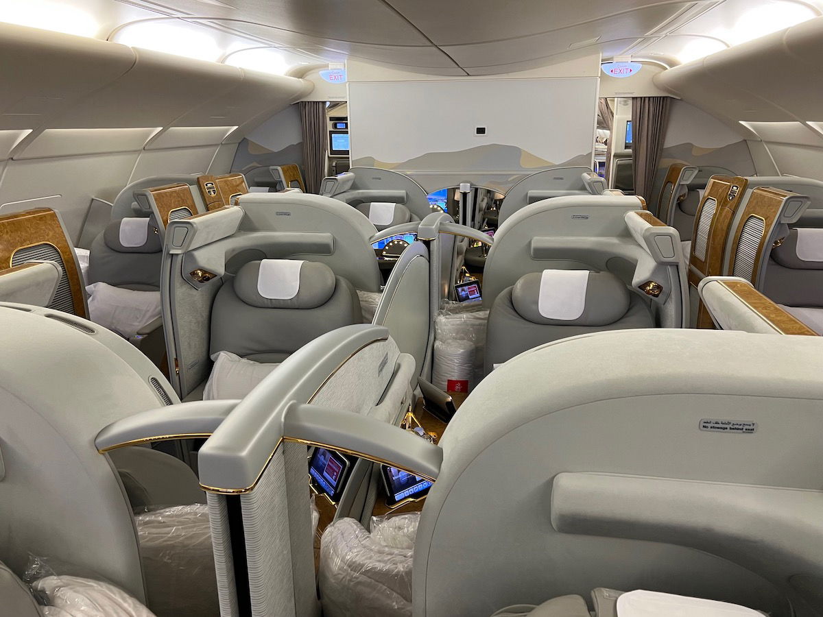 Emirates Business Class A380 Review, New York to Milan