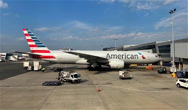 American 777 & Delta 737 Nearly Collide On JFK Runway