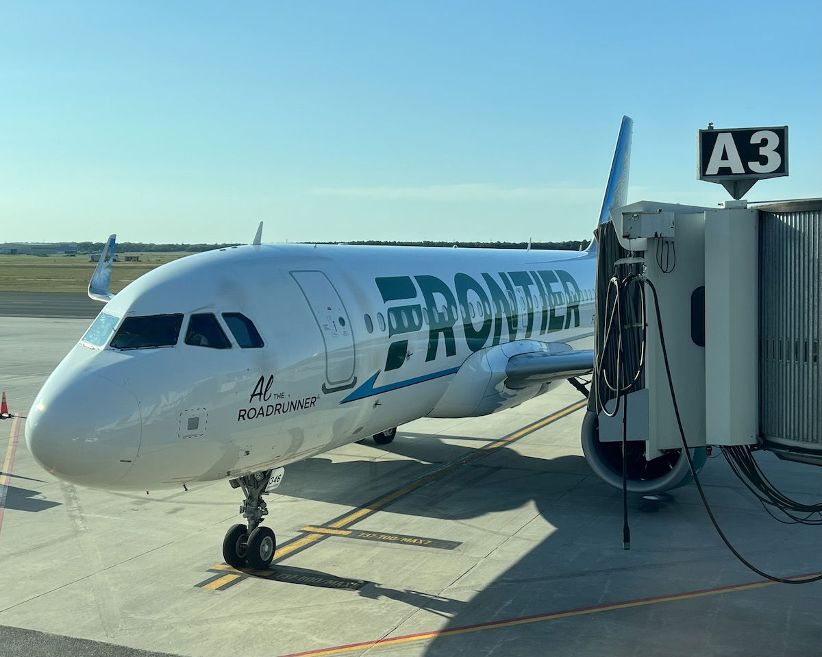 frontier airlines inside first class