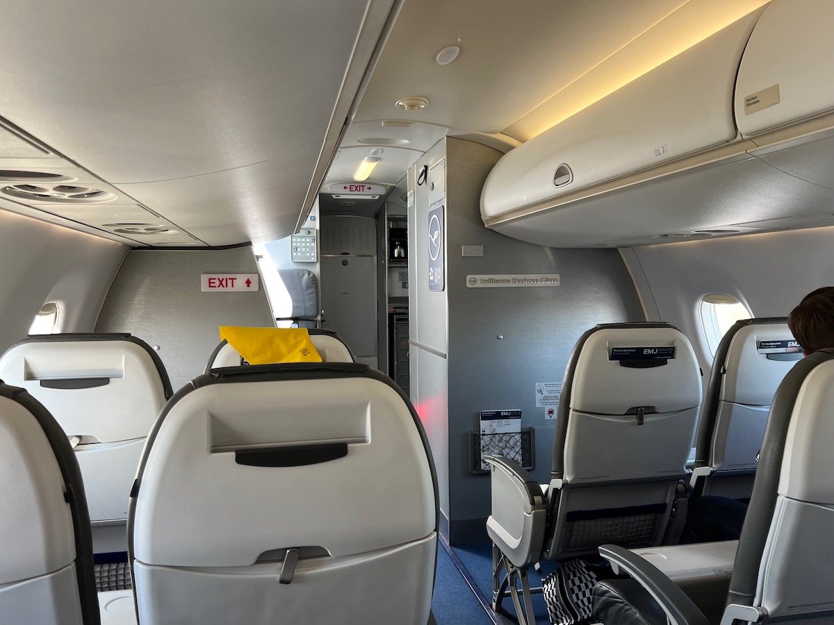 Review: Lufthansa CityLine E190 Business Class (GWT-FRA) - One Mile at ...