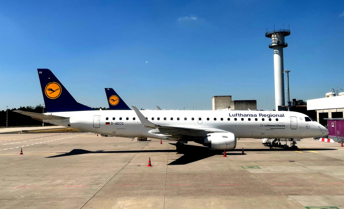 Review: Lufthansa CityLine E190 Business Class (GWT-FRA)