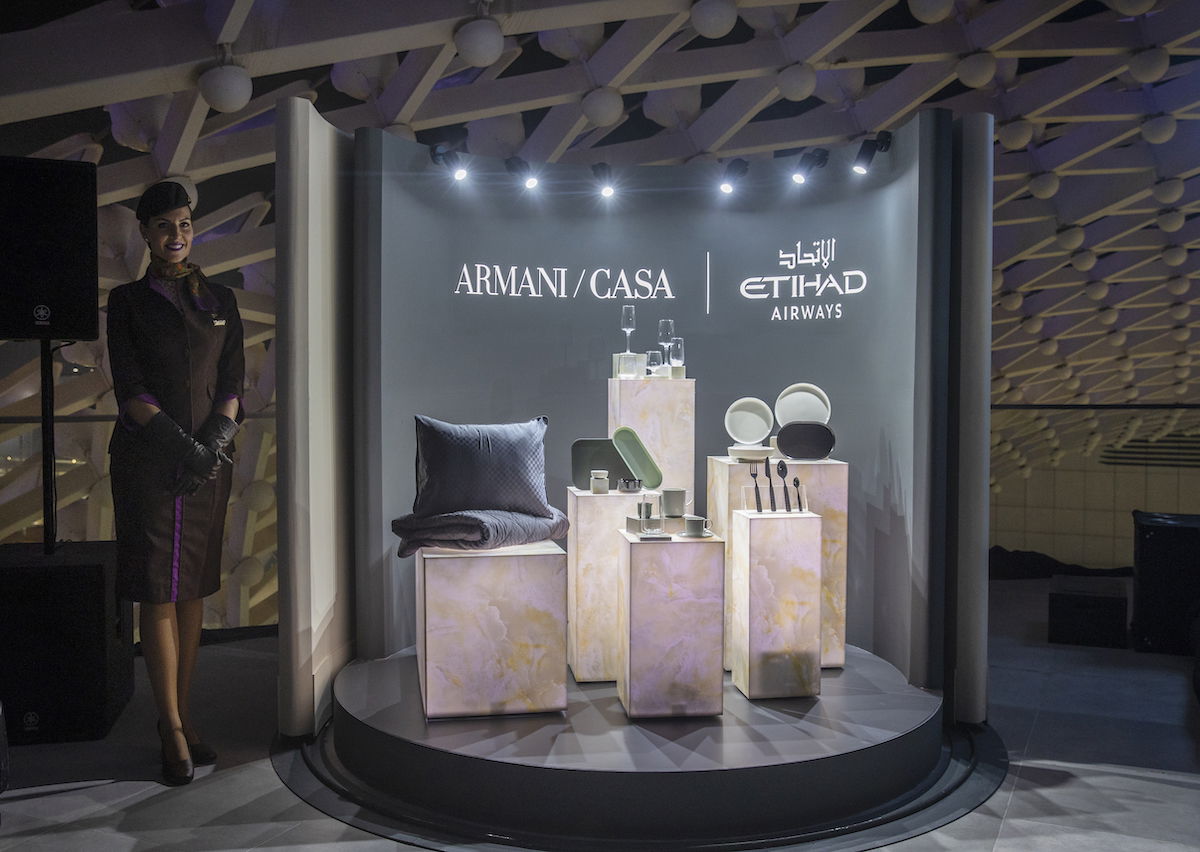 Etihad Debuts Armani Casa Business Class Amenities One Mile at