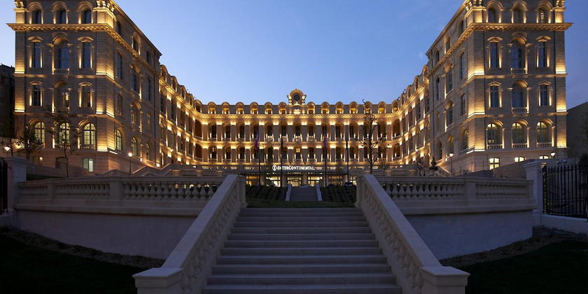 Exterior of the InterContinental Marseille hotel