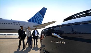 United Airlines & Jaguar Partner For All-Electric Tarmac Transfers