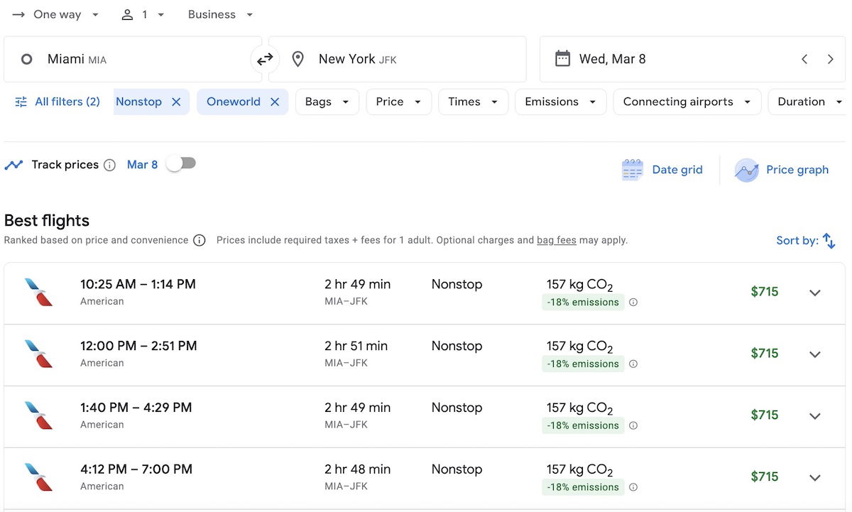 Google Flights Best Tool For Booking Airline Tickets One Mile at a Time