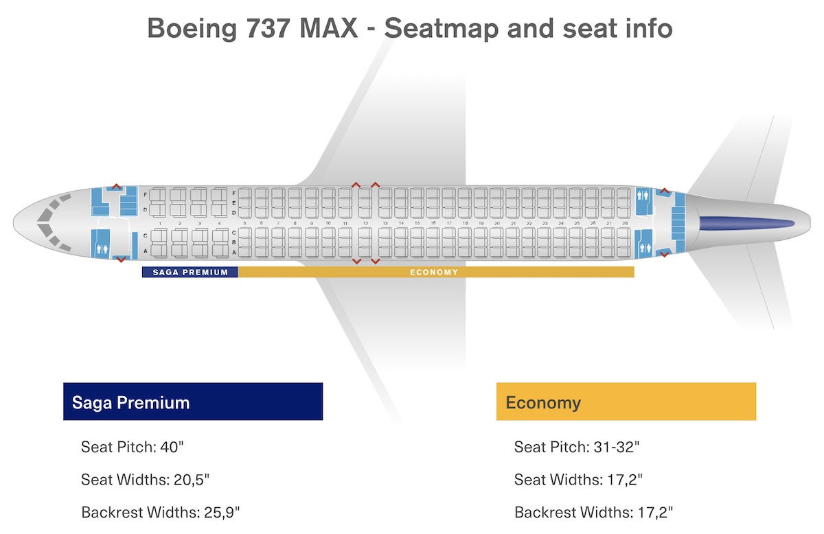 Схема расположения кресел в боинге 737