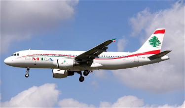 Middle East Airlines A320 Hit By Bullet In Beirut