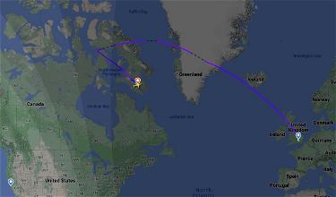 United Boeing 787 Diverts To Canadian Arctic