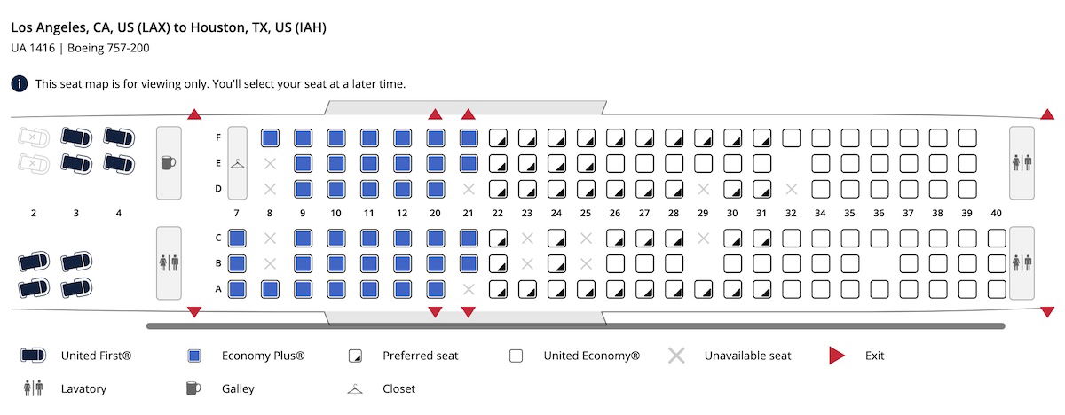 United Airlines Seating Chart – Two Birds Home