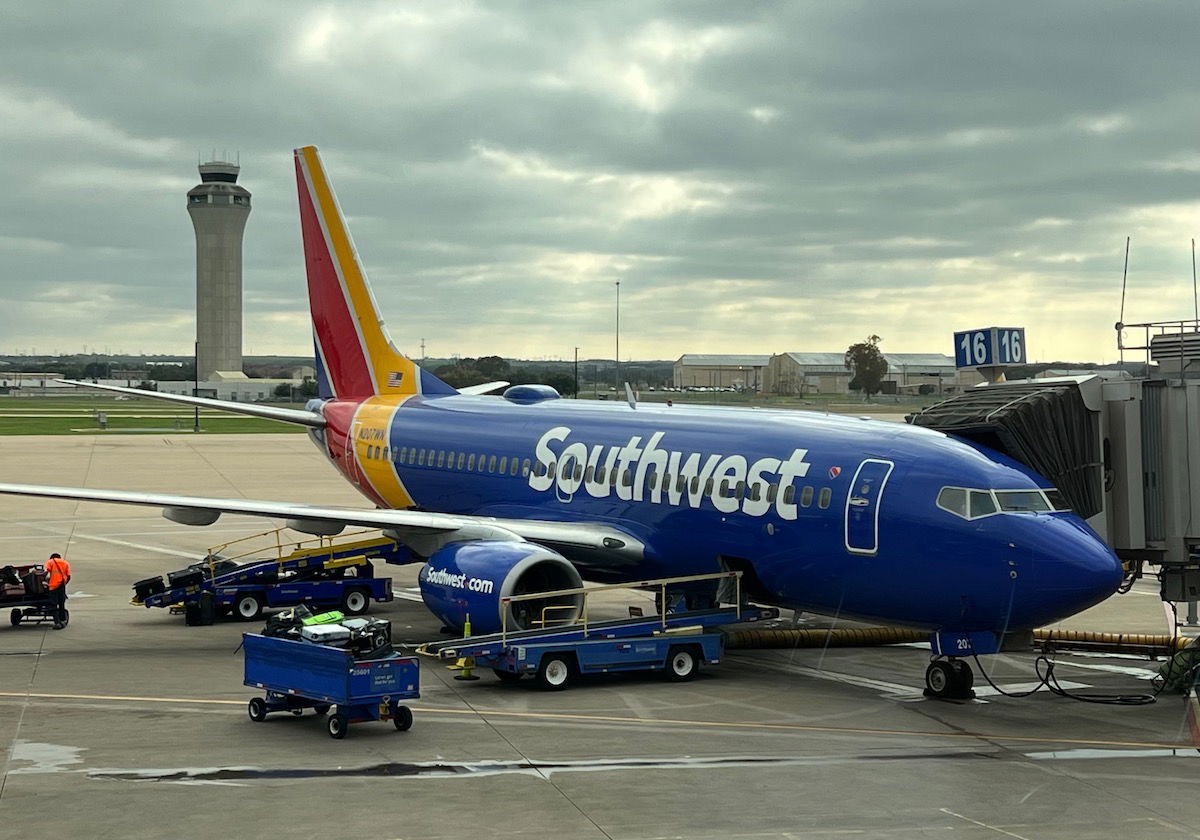 government travel on southwest airlines