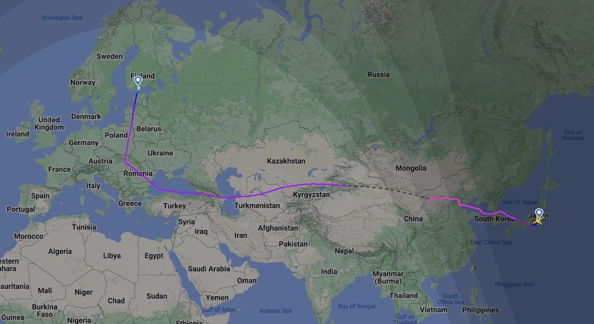 Video Fascinating Look At Finnair s Polar Routes One Mile at a Time