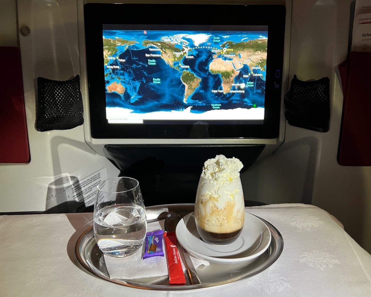 Awesome: Austrian Airlines’ Coffee Menu