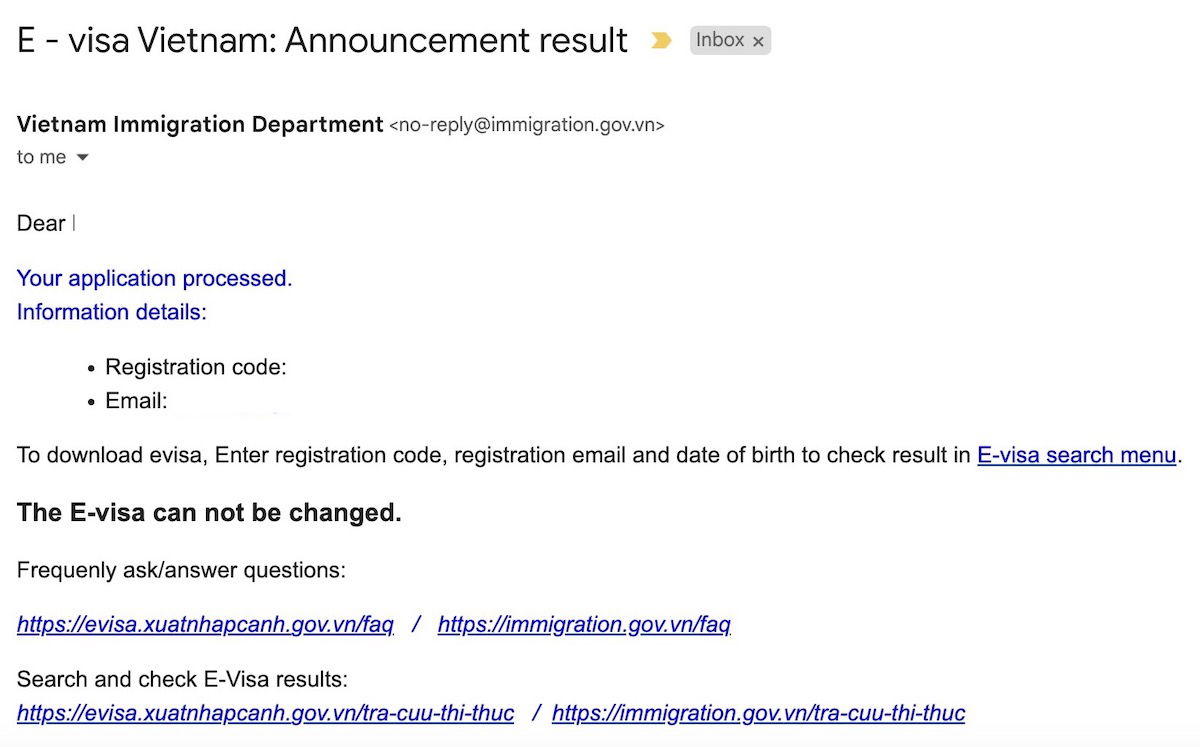 My Experience Applying For A Vietnam E-Visa - One Mile at a Time