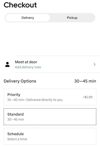 Uber Eats Pay