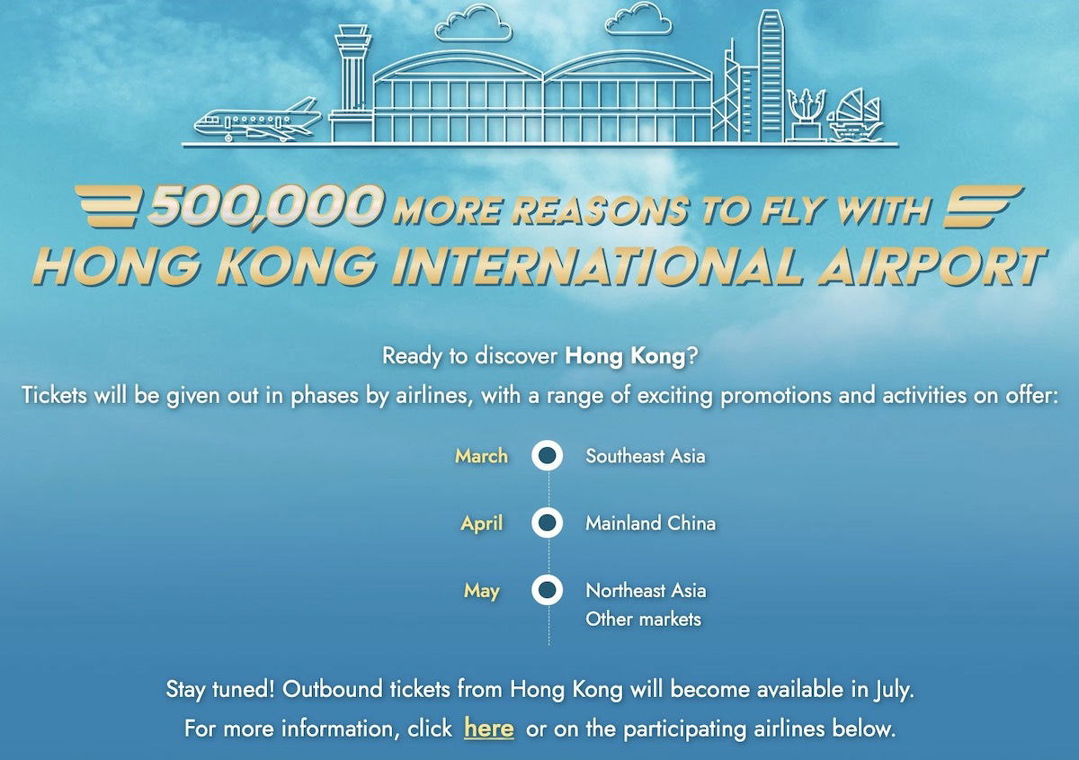 Hong Kong Is Offering Free Flights to Tourists Across the Globe