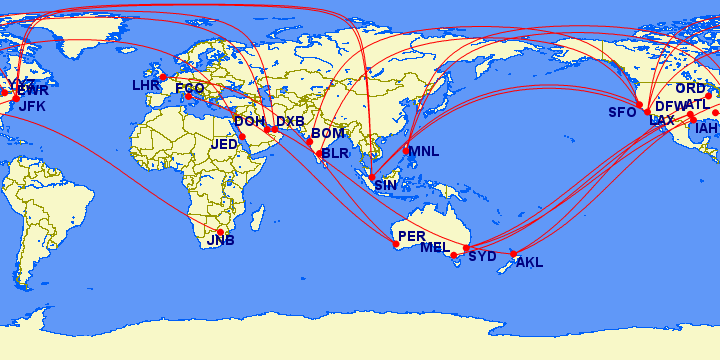 The 20 Longest Nonstop Flights In The World One Mile At A Time