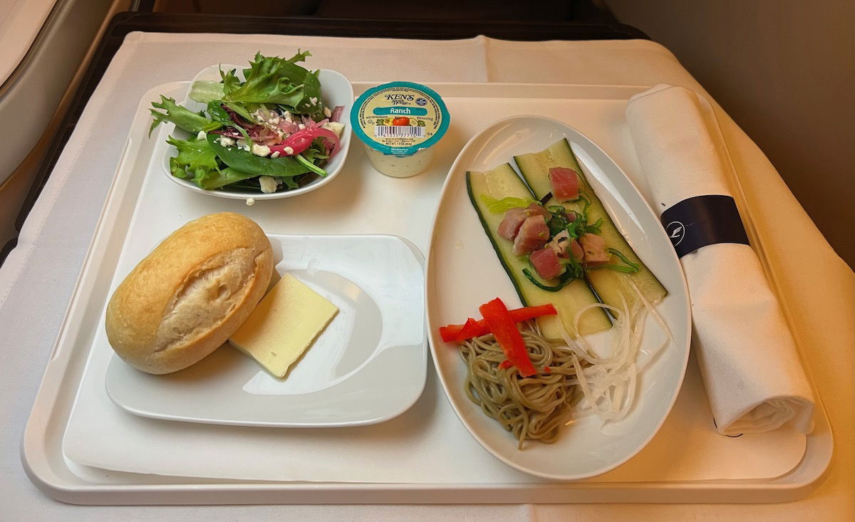 Lufthansa Business Class Meal Options