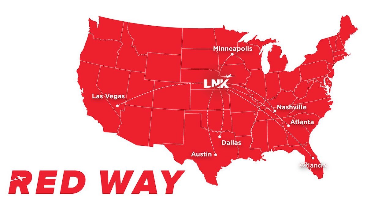 Red Way & Global X Launch Airline Based In Lincoln, Nebraska - One Mile