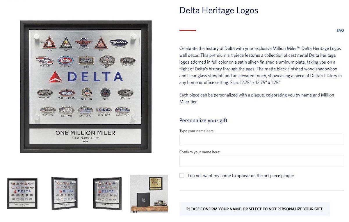 Which Delta Million Miler Gift Should You Choose? One Mile at a Time