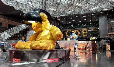 Doha Hamad Airport’s Massive Teddy Bear…