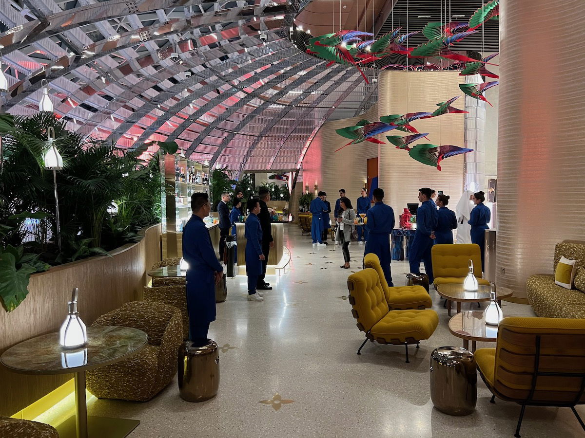 A look inside Louis Vuitton Lounge by Yannick Alléno at Doha