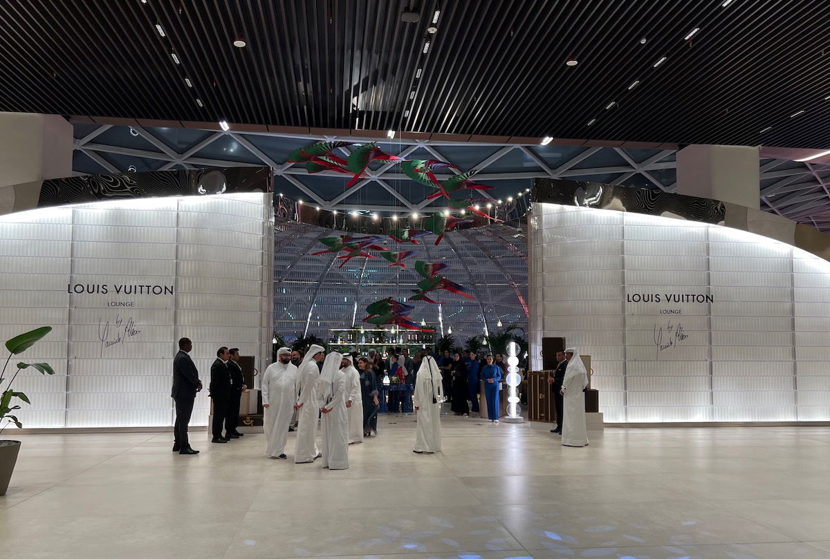 The Louis Vuitton Lounge at Doha's Hamad International Airport