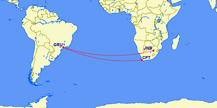 South African Airways Resumes Long Haul Flights Adds Brazil Service One Mile At A Time 7951