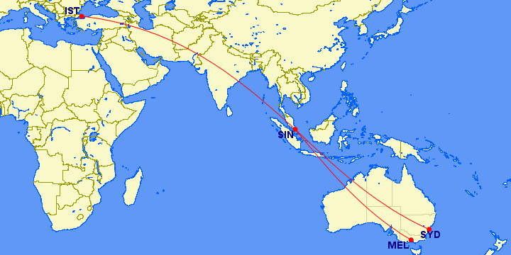 Turkish Airlines Plans To Fly To Australia (Finally!) - One Mile at a Time