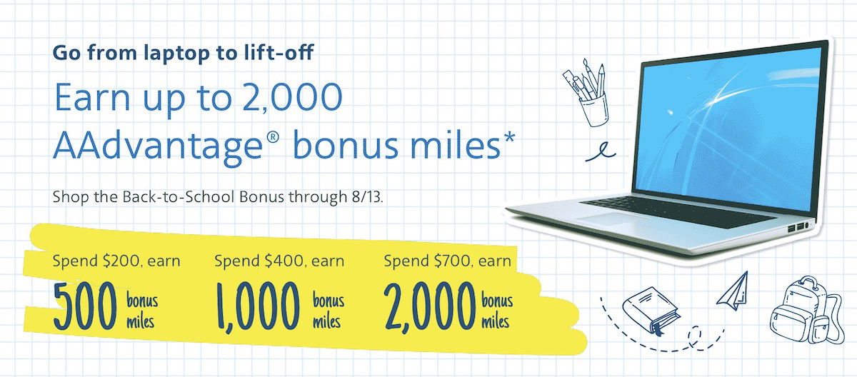 Airline Shopping Portal Bonuses Earn 8,700 Bonus Points One Mile at