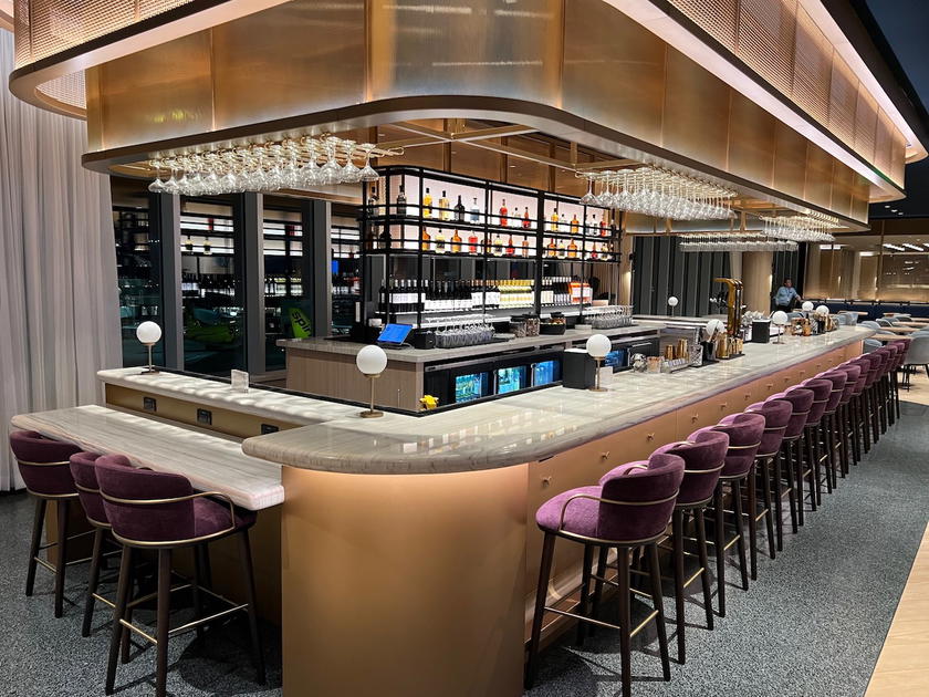 Chase Sapphire Lounge in Boston, accessible with the Sapphire Reserve for Business card