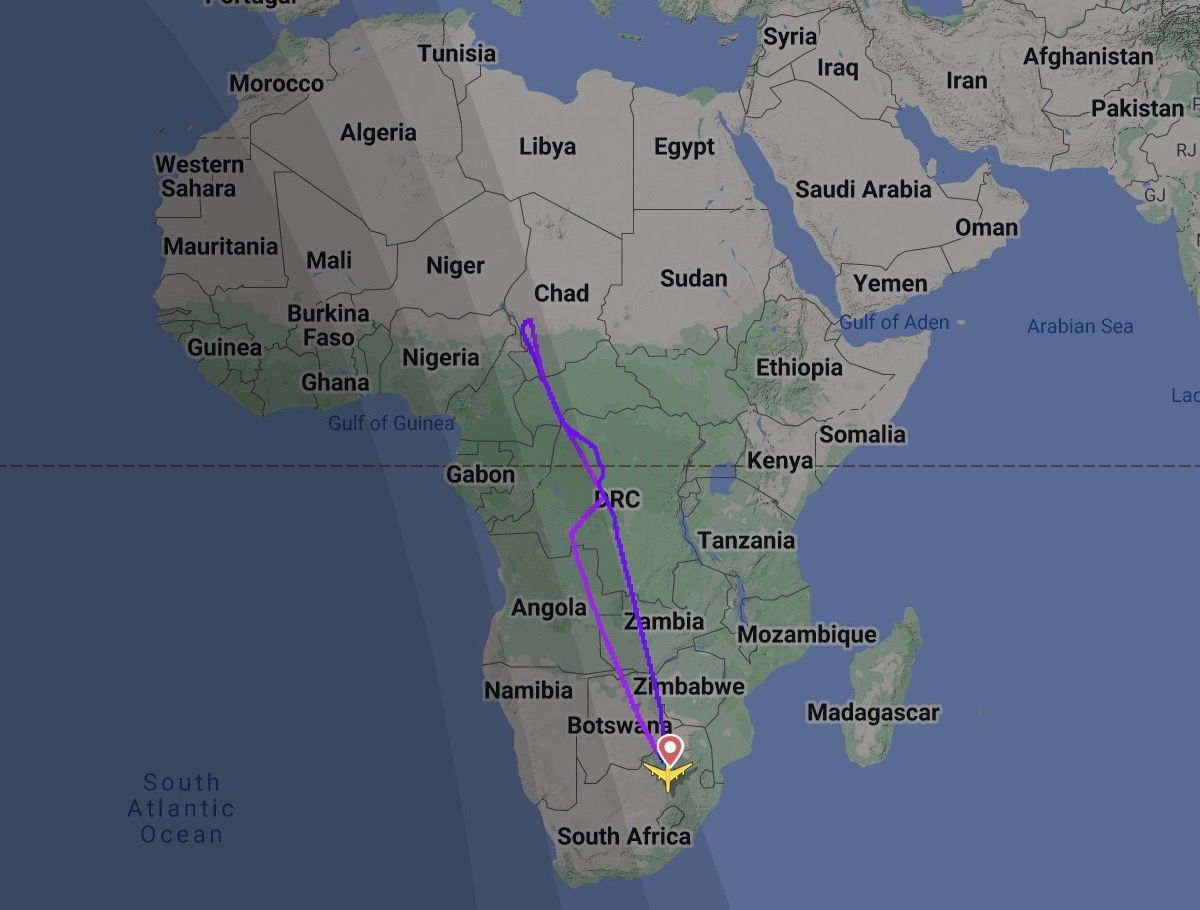 Two British Airways A380s U Turn Over Africa Due To Niger Airspace