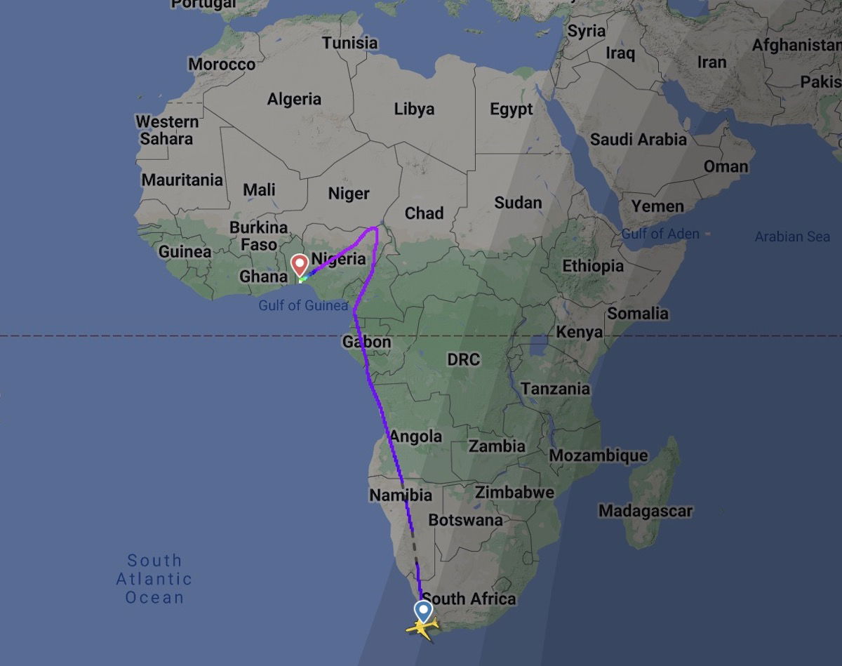 Two British Airways A380s U Turn Over Africa Due To Niger Airspace