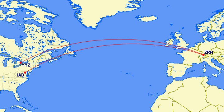 SWISS Adding Flights To Washington Toronto In 2024 One Mile at