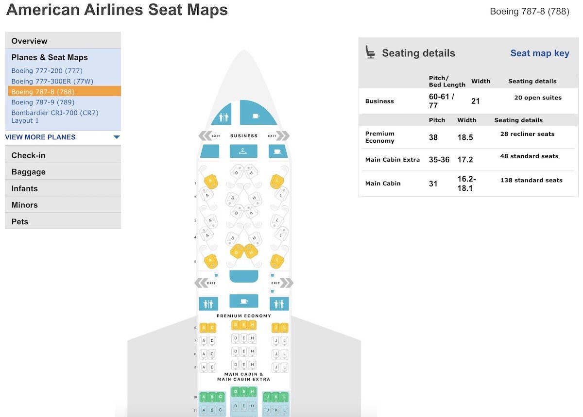 Aerolopa Best Website For Airplane Seat Maps One Mile At A Time