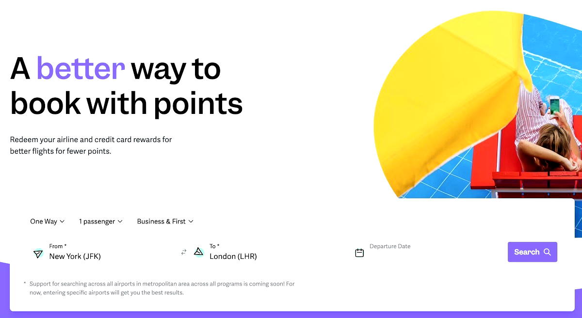 POINT.ME Redeem Points For Award Flights With Ease One Mile at a Time