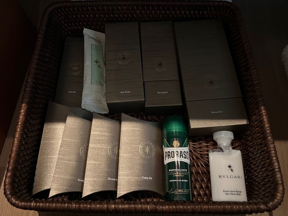 Bulgari hotel outlet toiletries