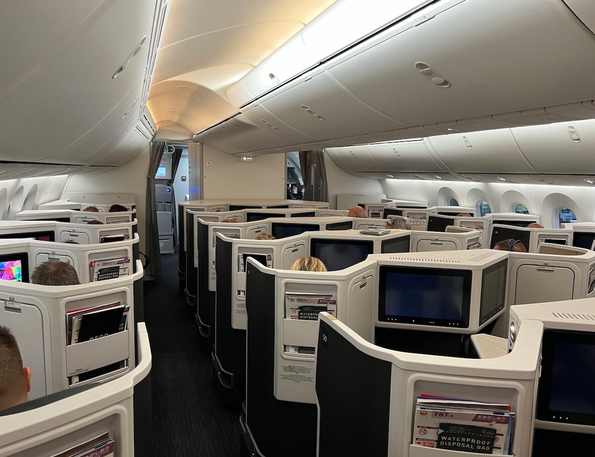 JAL 787 Business Class: Subpar Seat, Good Food & Service - One Mile at ...