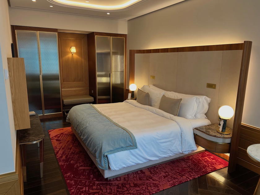 Interior of the Raffles Warsaw Europejski hotel