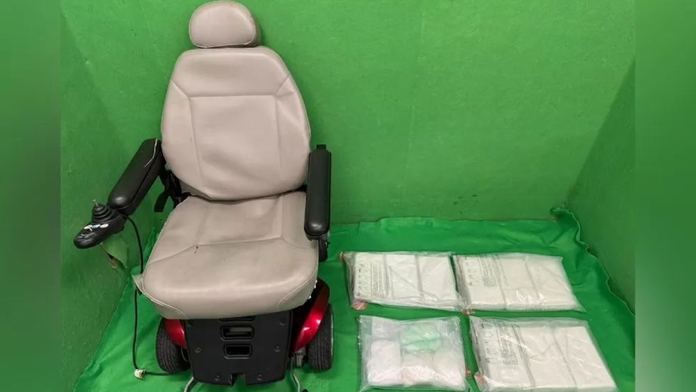 Traveler Smuggles Cocaine In Wheelchair To Hong Kong, Will get Stuck