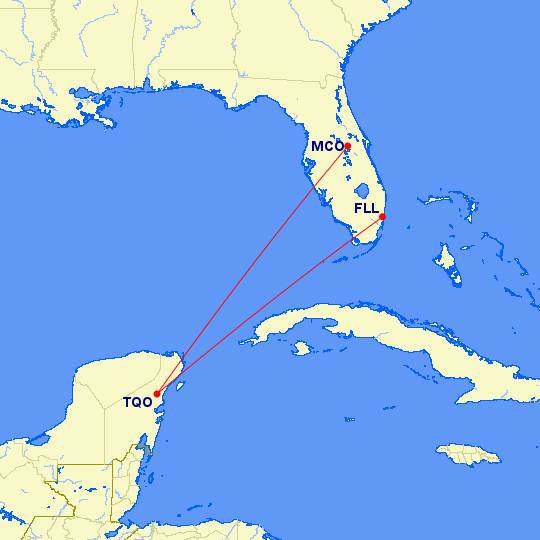 Spirit Airlines Will Fly To Tulum's New Airport One Mile at a Time