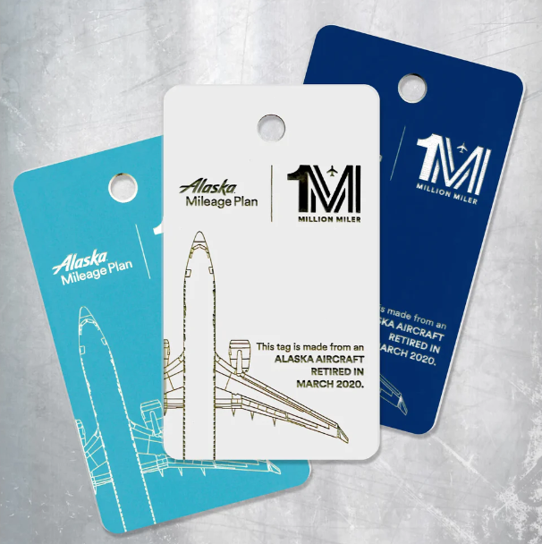Alaska Airlines' Awesome Million Miler Bag Tags - One Mile at a Time
