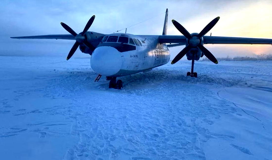 Russian Plane Lands On Frozen River… By Mistake? Russian Plane Lands On Frozen River… By Mistake?