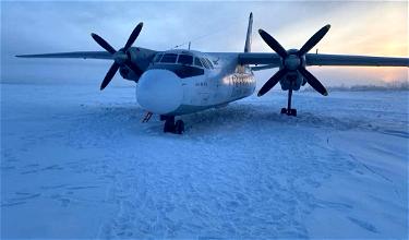 Russian Aircraft Lands On Frozen River… By Mistake?