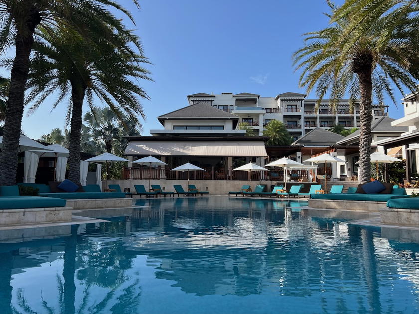 Exterior view of Zemi Beach House resort in Anguilla