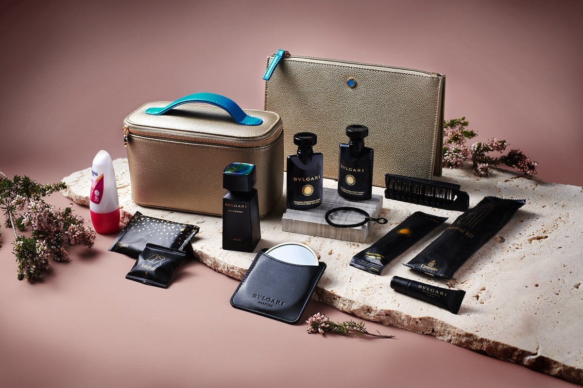 Emirates' Swanky New Amenity Kits With Expensive Fragrances - One