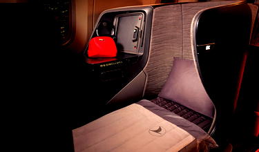 Turkish Airlines’ New Business Class Bedding