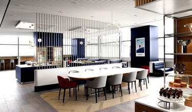 Swanky New Air France Lounge LAX With Spa, First Class Section