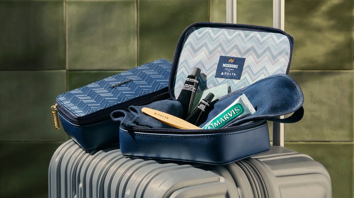 Wow: Delta Unveils Missoni Amenity Kits - One Mile at a Time